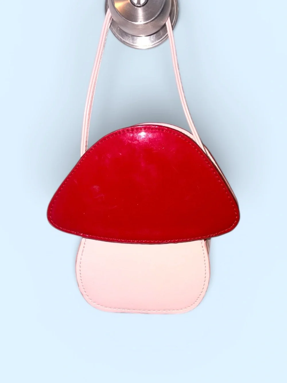 🎀 Gymboree Red and Blush Mushroom Mini Purse